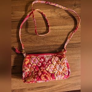 Vera Bradley Amy crossbody bag Raspberry Fizz